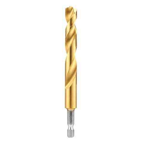 Свердло по металу RedHEX SHOCKWAVE HSS-TiN MILWAUKEE, діаметр 11,5х126х81мм, (5шт), пластикова коробка Одеса