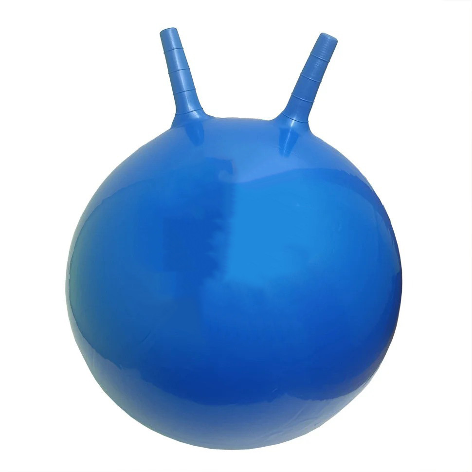 Мяч для Фитнеса (Фитбол) BT-PB-0178(Blue) c рожками 55 см Винница - изображение 1