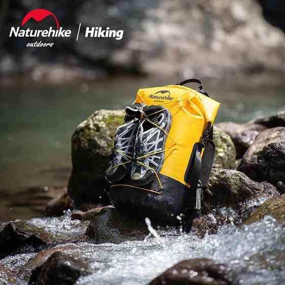 Туристичний водонепроникний рюкзак Naturehike NH21FSB04 30л (Бежевий) Вінниця