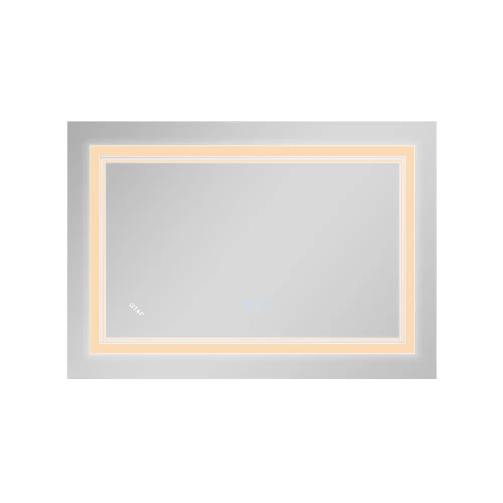 Дзеркало Qtap Cardinal (CA1) 800х600 з LED-підсвіткою Touch, з антизапотіванням, з димером, темп. кольору (3000-6500K) Reverse Київ - фото 17