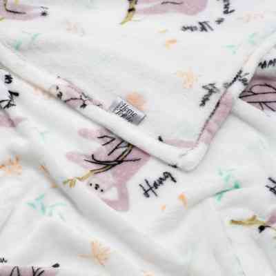 Плед Ardesto Flannel 100% полиэстер, ленивцы 160х200 см (ART0115PB) Винница