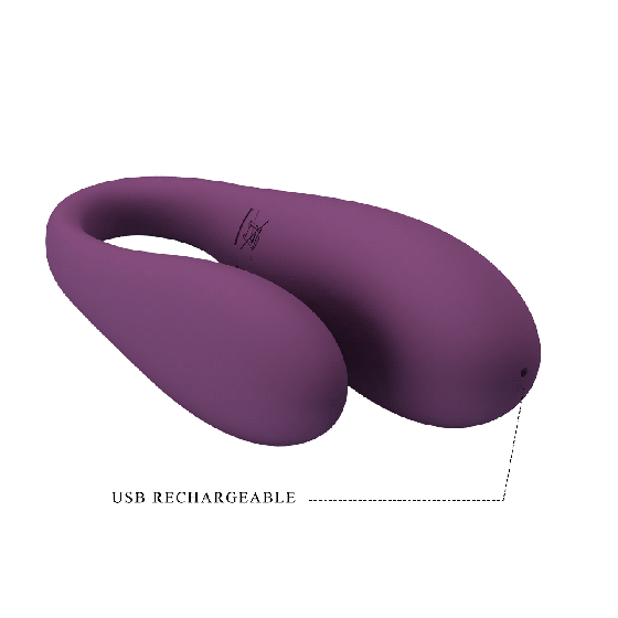Вібратор - Pretty Love August Stimulator Dark Purple (App) Sex Aura Київ