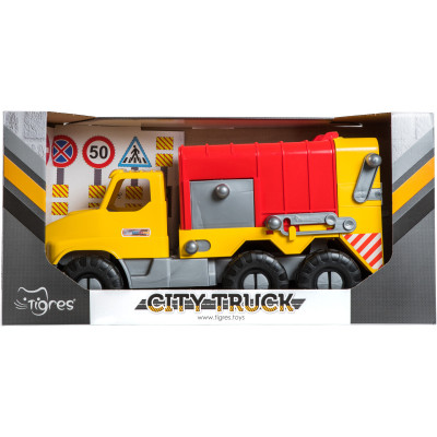 Спецтехника Tigres Авто "City Truck" мусоровоз в коробке (39369) Винница - изображение 3