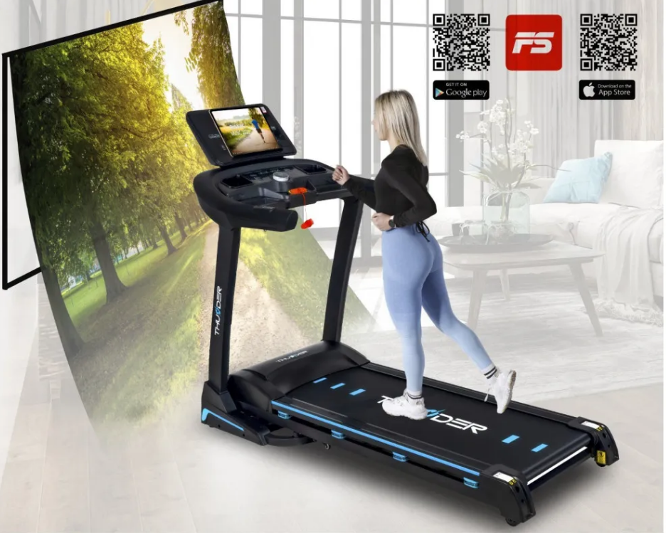 Бігова доріжка електрична THUNDER CORE-S-BLACK Вінниця - фото 3