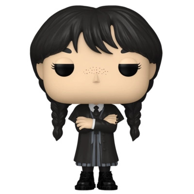 Фігурка Funko Pop серії Венздей - Венздей (чорне пальто) (86679) Вінниця - фото 1