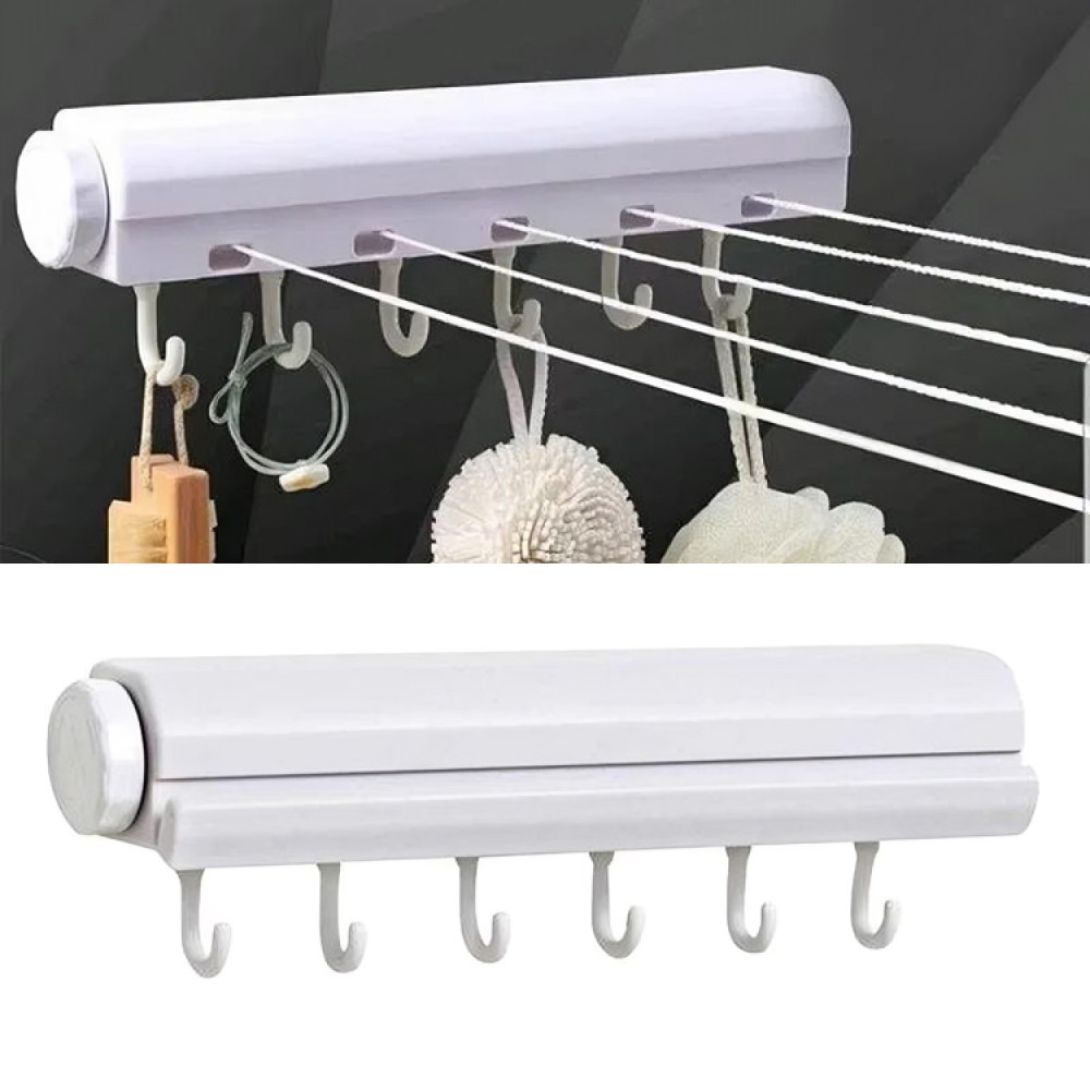 Настінна сушарка для білизни 3,2 м на 4 мотузки SBR Київ - фото 1