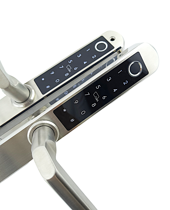 PES Dual сірий дверний розумний замок Київ - фото 4