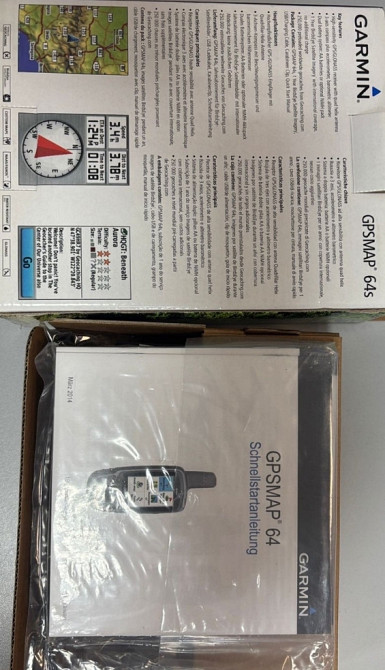 Туристический GPS-навигатор Garmin GPSMAP 64s, Bluetooth и ANT Харьков - изображение 1