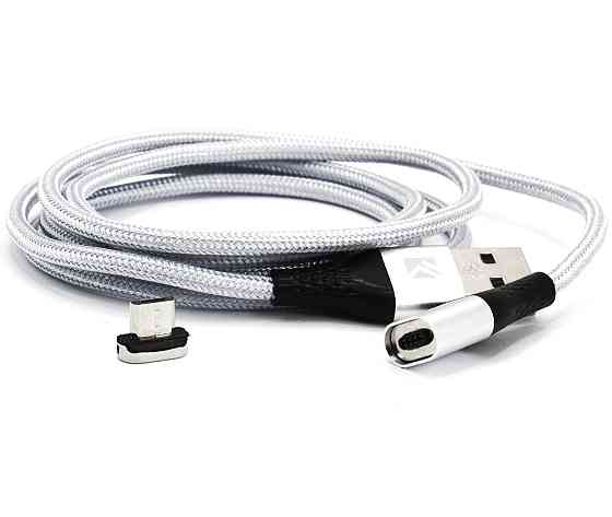 Магнітний кабель MicroUsb Floveme 1 м Gray Київ
