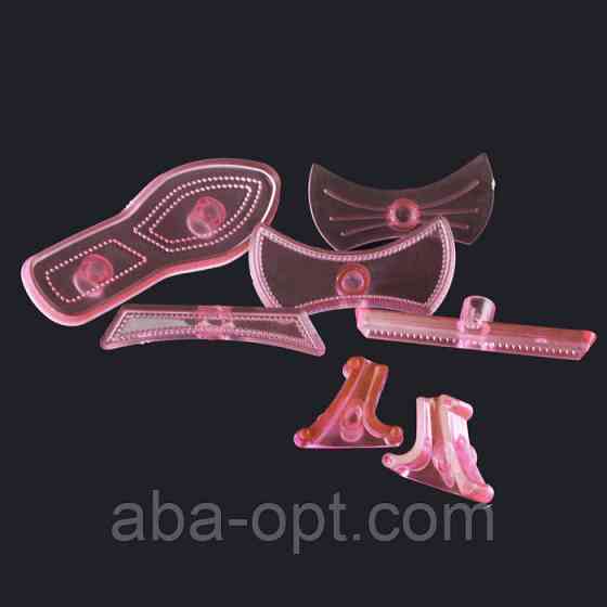 Набір плунжерів - відбитків для мастики 3 D Туфелька ( 7 шт ) Одеса