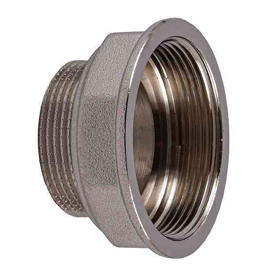 Перехідник редукційний 2″х1 1/2″ВЗ нікельований восьмигранний NK873O OPTIMUM Тернополь