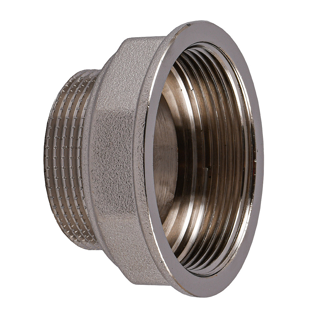 Перехідник редукційний 2″х1 1/2″ВЗ нікельований восьмигранний NK873O OPTIMUM Тернополь - изображение 2