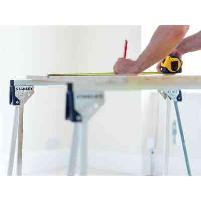 Верстак Stanley козли складані металеві, 2 штуки, 736x424x855 мм, макс 340 кг (STST81337-1) Вінниця