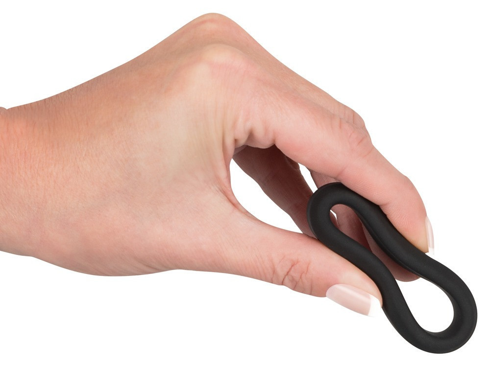 Ерекційне кільце - Black Velvets Cock Ring, 3.8 см Sex Aura Київ - фото 3