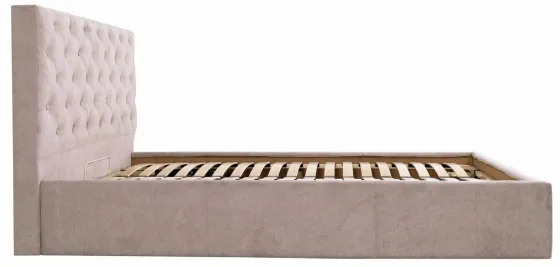 Кровать Coventry Comfort 140 х 200 см Мисти Mocco С подъемным механизмом и нишей для белья Мокко Киев