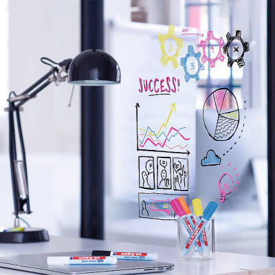 Маркер Edding Glass e-95 1,5-3 мм круглий помаранчевий (e-95/06) Вінниця - фото 2