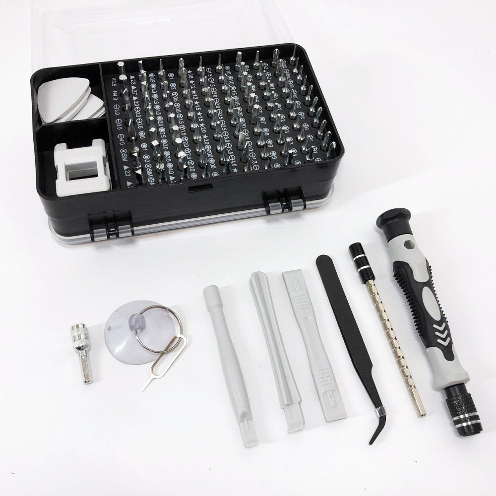 Набор мини прецизионных отверток 115 в 1 для ремонта электроники AF-83 Ивано-Франковск - изображение 4