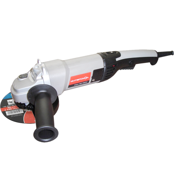 Кутова шліфувальна машина (болгарка) ІНТЕРСКОЛ КШМ-125/1400ЕЛ Коломия