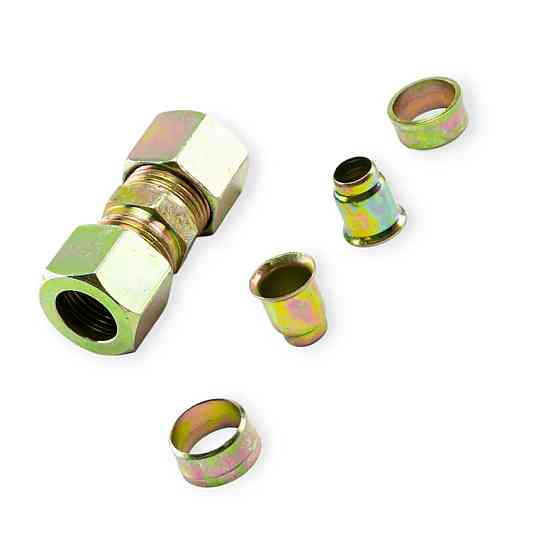 Ремкомплект трубок Камаз (соединитель резьбовой прямой) d=14 тормозных Мукачево