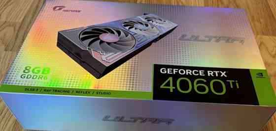 Видеокарта: Colour Ful iGame GeForce RTX 4060 Ti Ultra. Киев