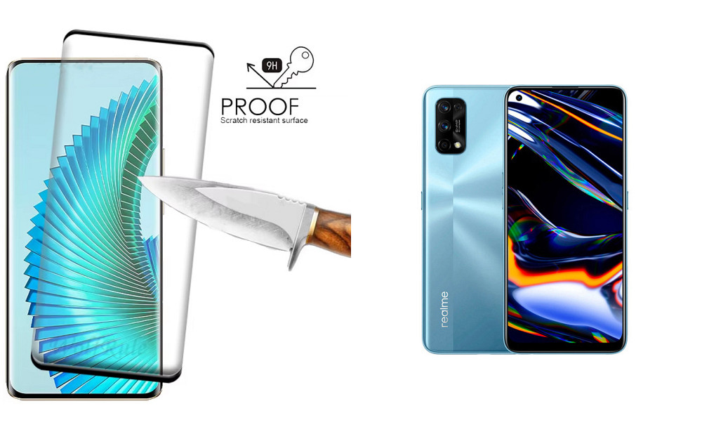 Захисне скло HyperGlass Pro для Realme 7 Pro – максимальна чутливість та захист Київ - фото 1