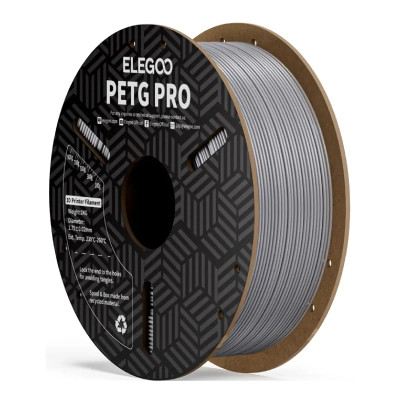 Пластик для 3D-принтера ELEGOO PETG PRO 1кг, 1.75мм, gray (50.203.0205) Винница - изображение 1