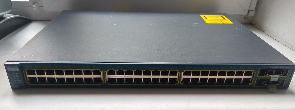 Комутатор керований 48-портовий Cisco Catalyst WS-C2950G-48-EI (Б клас) Луцк - изображение 1