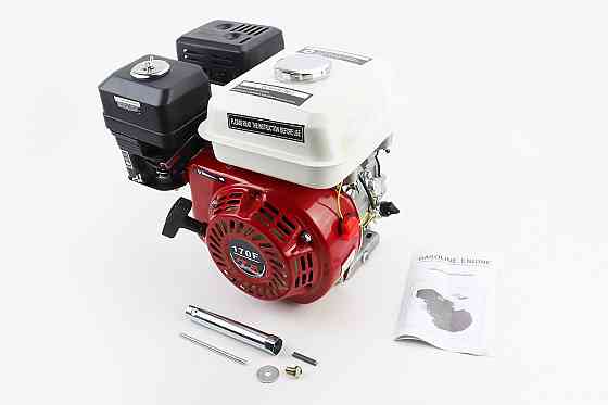 Двигун мотоблочний у зборі, вал шпонка D-20mm, 7,0л.с. 170F, фільтр поролоновий Киев