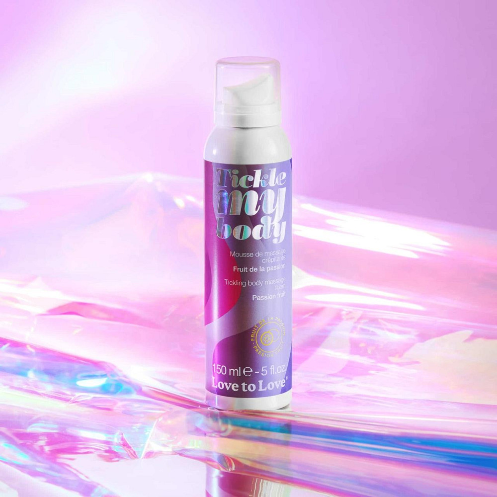 Массажная пена Love To Love TICKLE MY BODY Passion Fruit (150 мл) увлажняющая Sex Aura Киев - изображение 2