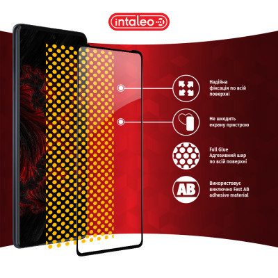 Стекло защитное Intaleo Full Glue MOTO EDGE 30 Pro 5G (1283126528576) Винница - изображение 7