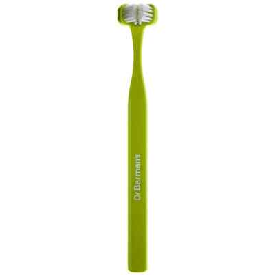 Зубна щітка Dr. Barman's Superbrush Compact Тристороння М'яка Салатова (7032572876328-light-green) Вінниця