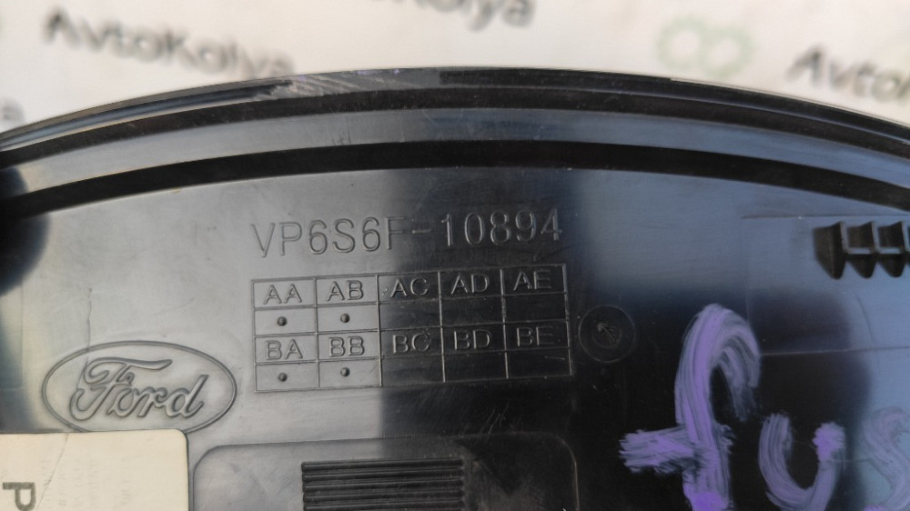 Панель приладів (спідометр) Ford Fusion 1.6 tdci 2002-2012 (VP6S6F-10849-CB) Ковель - фото 5