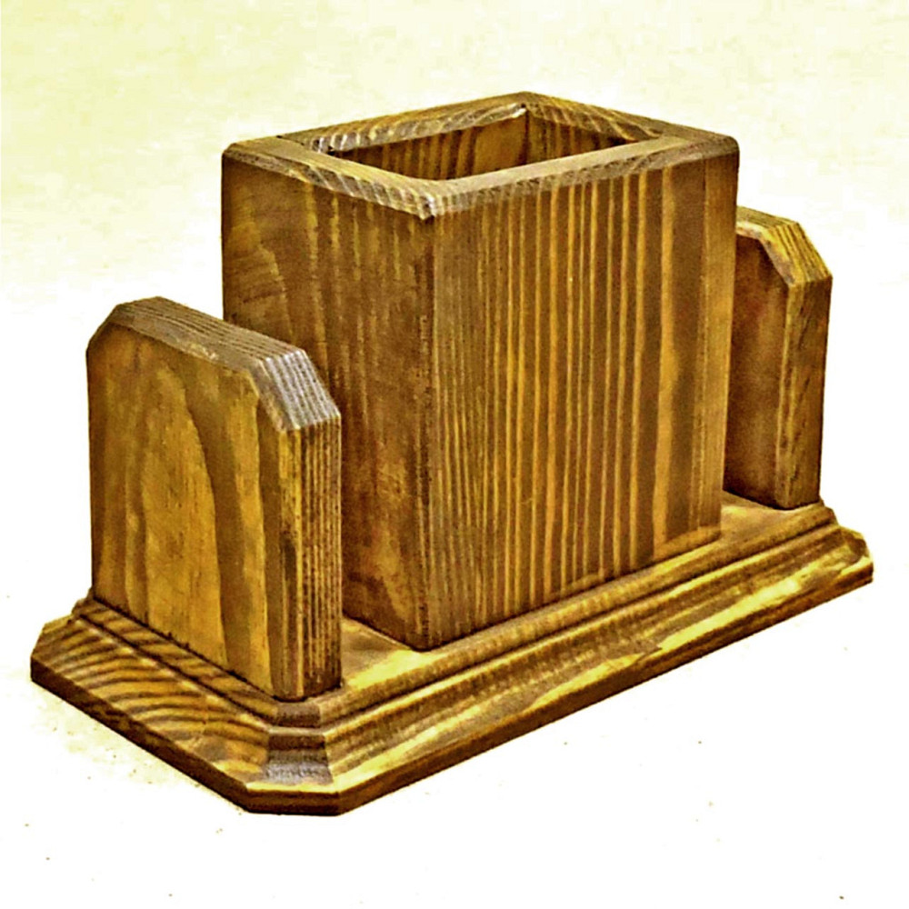 Підставка для столових приборів "Кулінаріо" охра Миколаїв - фото 1