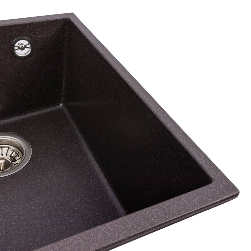 VALESO Гранітна мийка для кухні VALESO ROXY 3744 матова Гренадін Коломия - фото 3