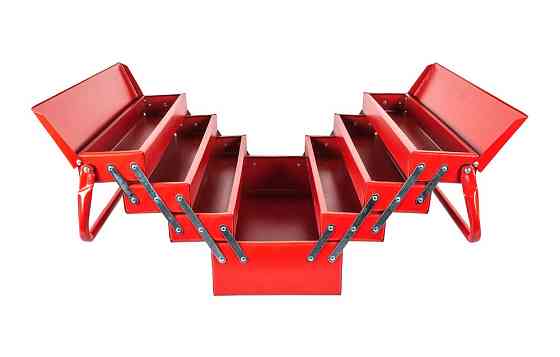 Скриня для інструментів MASTERTOOL металева 550 мм 4 яруси/7 відділень 79-5507 Коломия