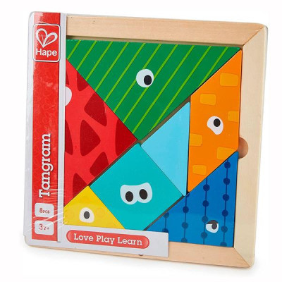 Головоломка Hape Дерев'яний танграм (E1630) Вінниця - фото 1