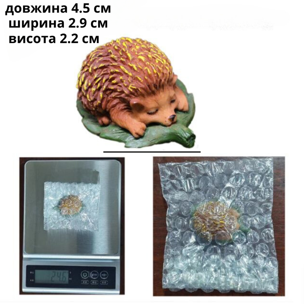 Декоративная фигурка Ёжик  для флорариума, моссариума, творчества, миниатюры, вазона, мини-сада Одесса - изображение 2