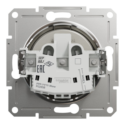 Розетка Schneider Electric ASFORA без заземлення бронза (EPH3000169) Вінниця - фото 8