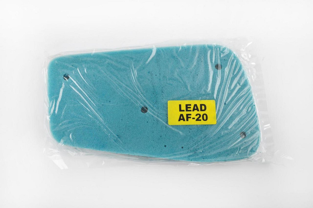 Елемент повітряного фільтра Хонда LEAD AF20/HF05 (поролон із просоченням) (зелений) Мукачево - фото 1