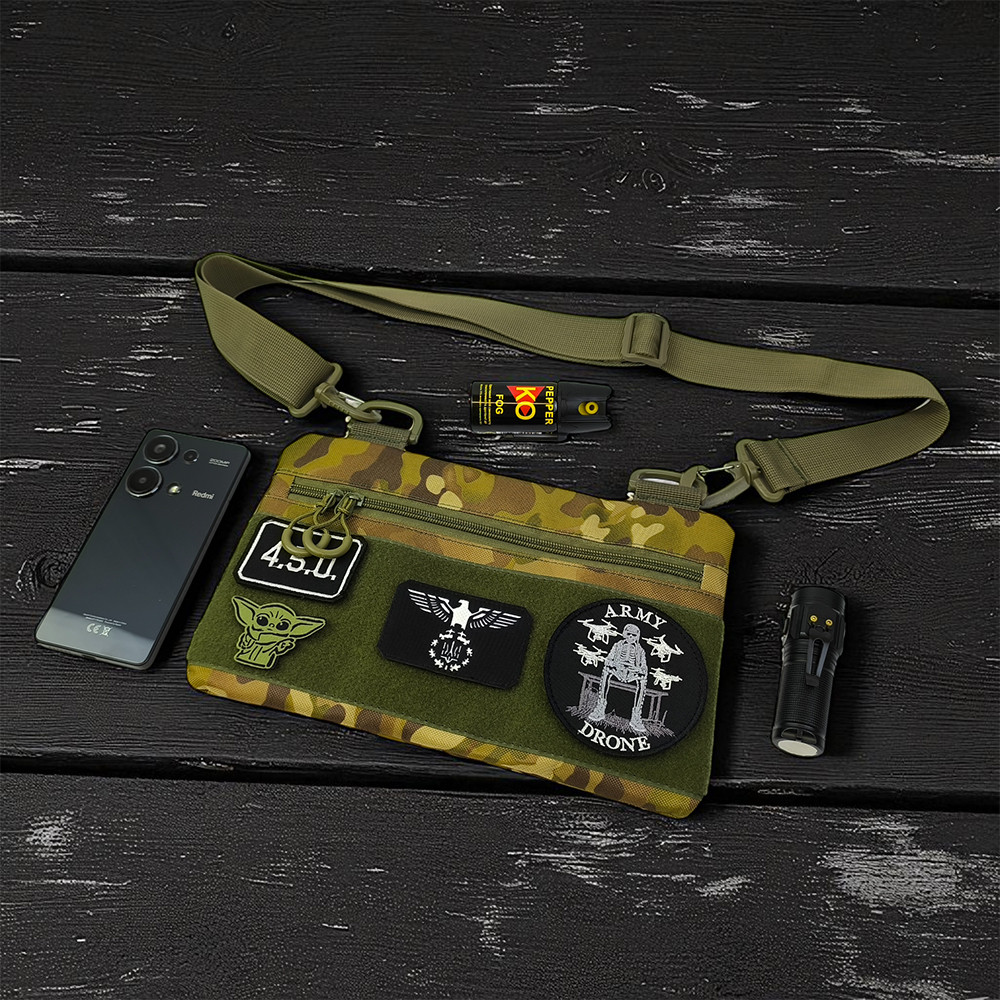 Тактичні месенджери сумки, Сумка чоловіча тактика, Чоловіча тактична армійська сумка через плече UT-40 Івано-Франківськ - фото 4