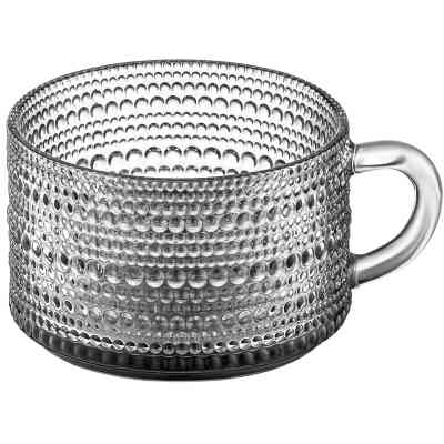 Чашка Ardesto Verbena, 10.5см, скло, сірий (AR5030) Вінниця