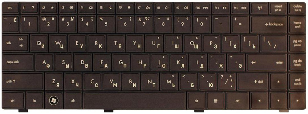Клавиатура для ноутбука HP Compaq (320, 321, 325, 326, 420, 421, 425) Black, RU Вінниця - фото 2