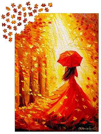 Пазл Леді Осінь - Lady Autumn (Enjoy-1802) Киев