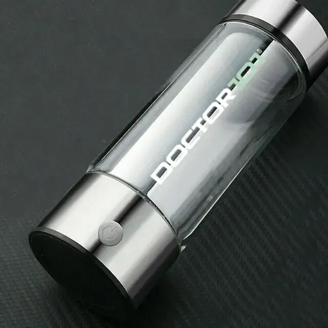 Генератор водневої води Tana. Воднева пляшка із зарядкою від USB, на 450 мл срібляста Дніпро - фото 9