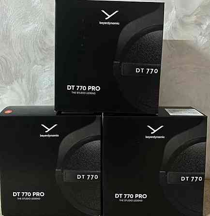 Навушники без мікрофона: Beyerdynamic DT-770 PRO 32 Ohm. Нові! Харків