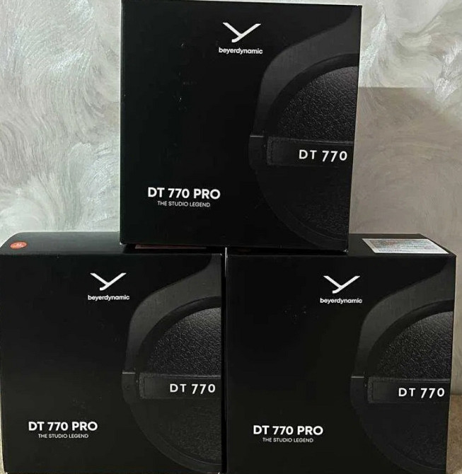 Навушники без мікрофона: Beyerdynamic DT-770 PRO 32 Ohm. Нові! Харків - фото 1