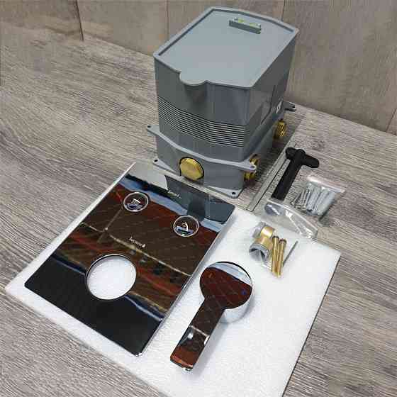 Термостат для ванни прихованого монтажу Imprese SMART CLICK на 2 споживача хром Київ