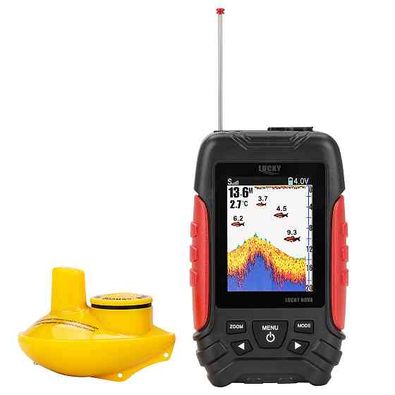 Беспроводной эхолот Lucky FL168LIC-W цветной дисплей Киев