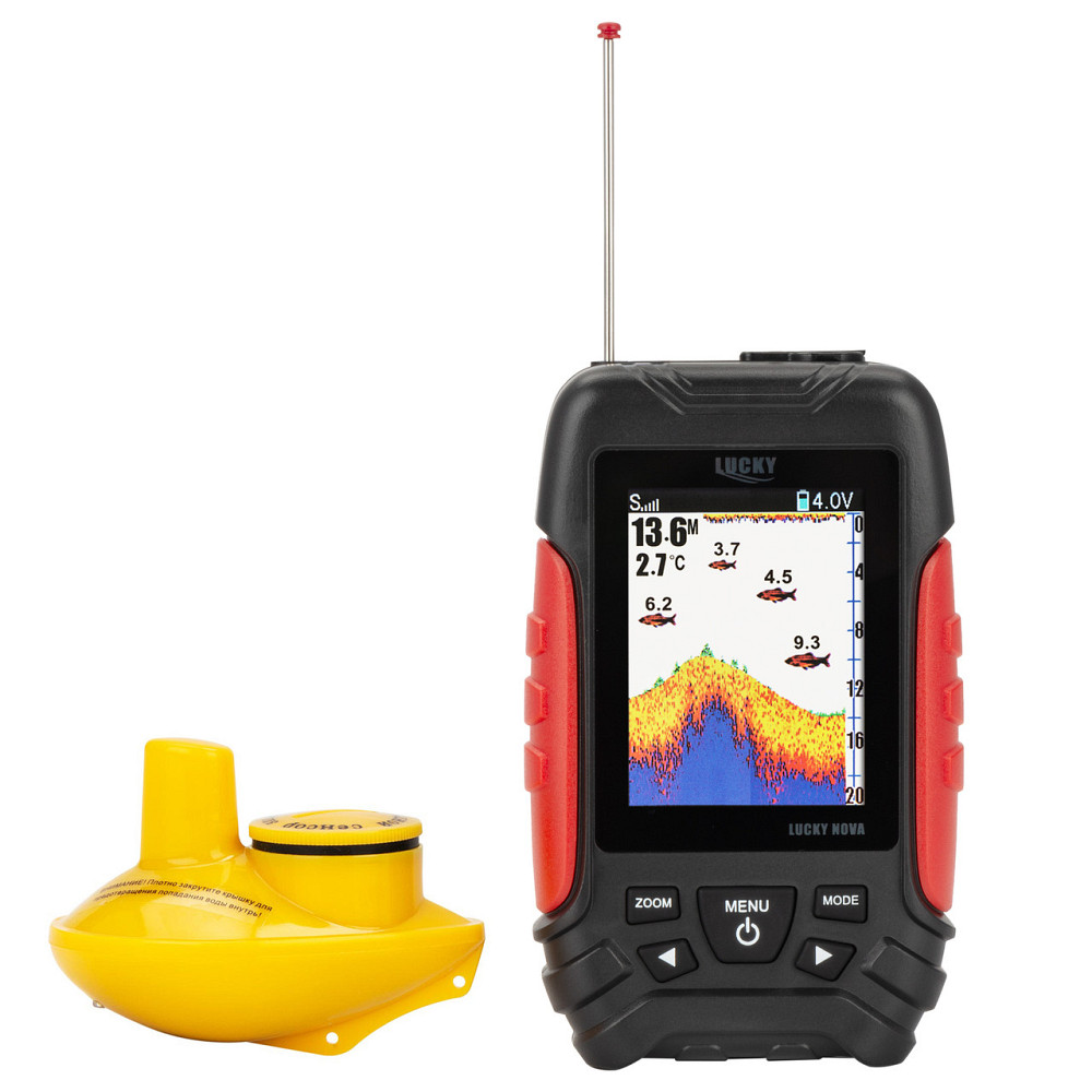 Беспроводной эхолот Lucky FL168LIC-W цветной дисплей Черкассы - изображение 1