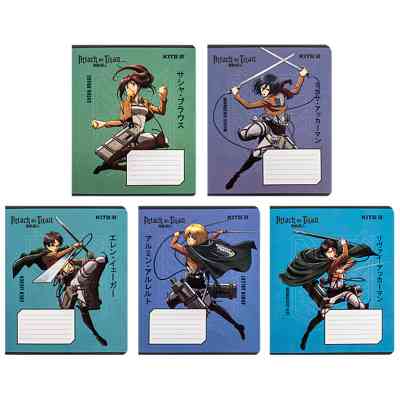 Тетрадь Kite Attack on Titan, 12 листов, линия (AT24-234) Винница